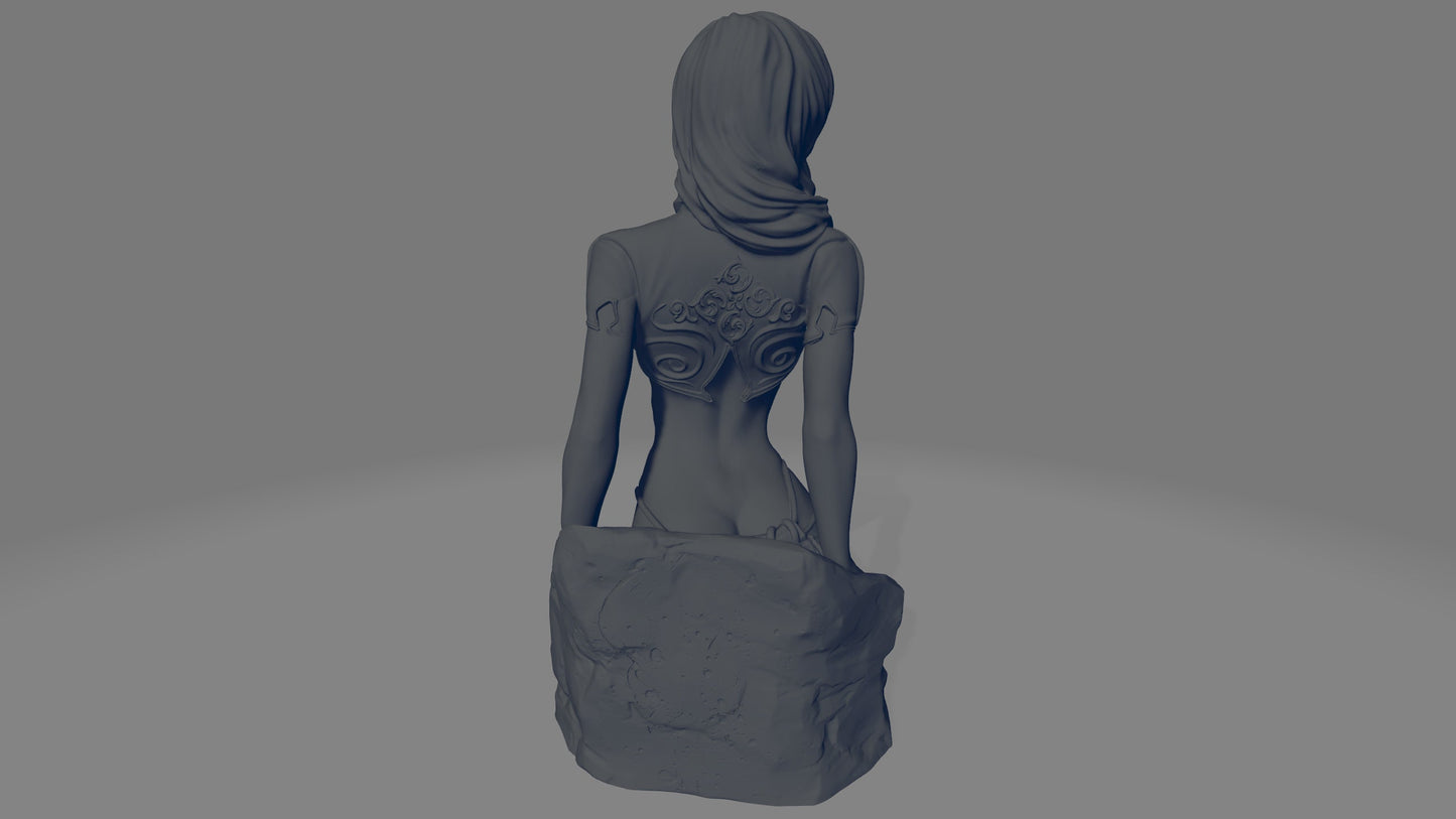 Moirraine Bust | by Nomad Sculpts