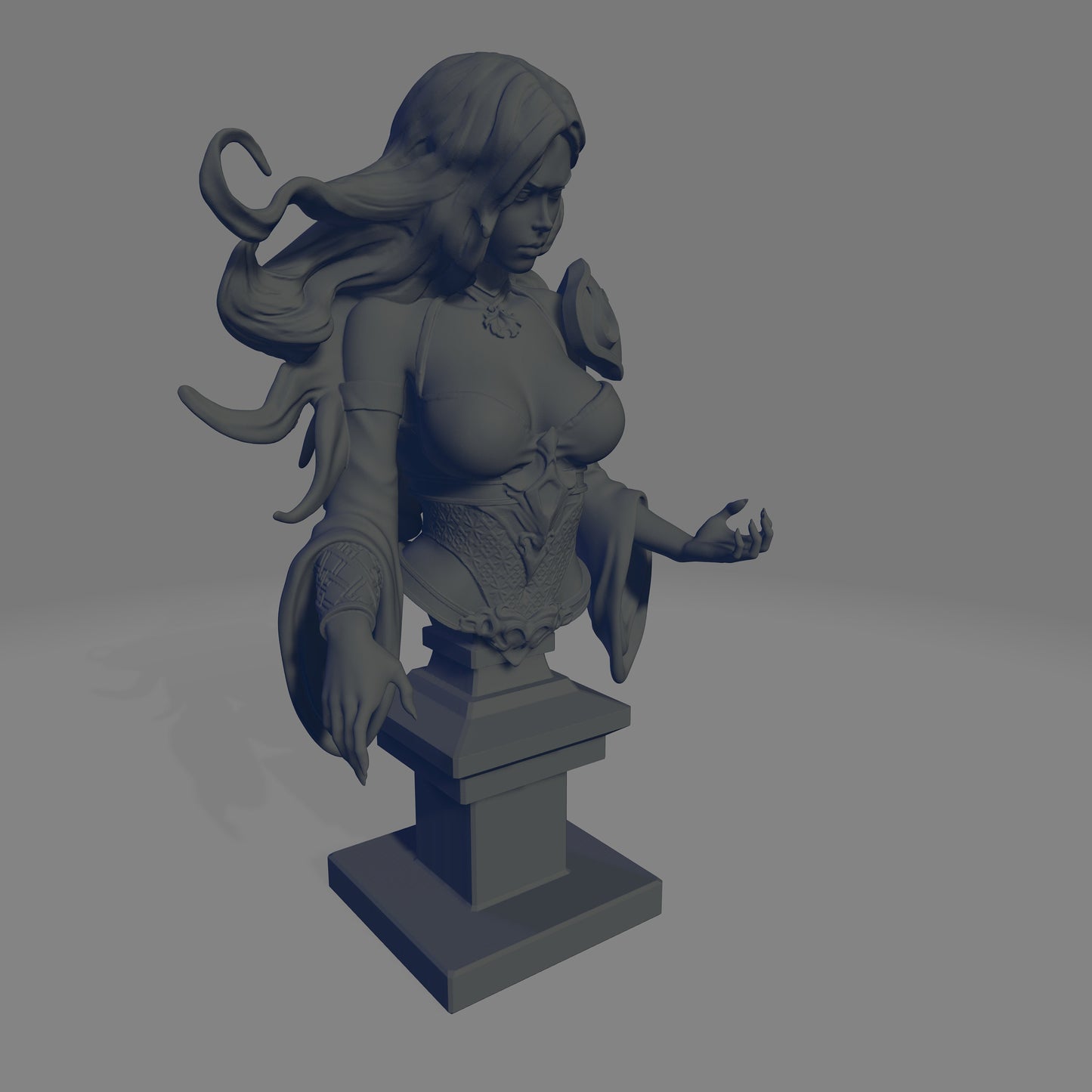 Elowen Bust | by Female Miniatures