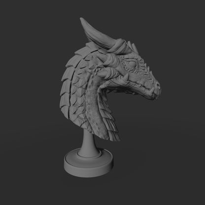 Edoriak the Friendly Dragon Bust | by Safehold