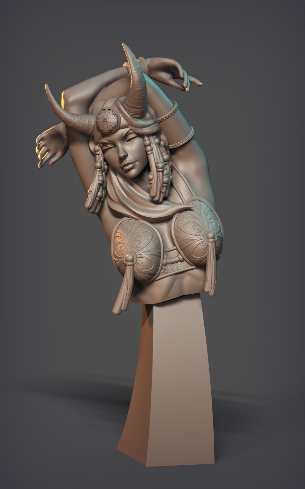 Aria Bullheart Bust | by Z-Kino