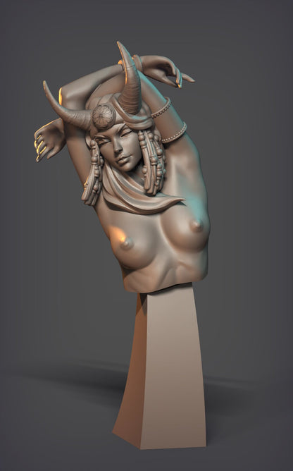 Aria Bullheart Bust | by Z-Kino