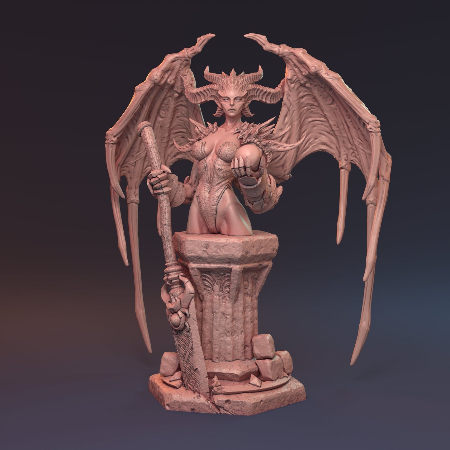Manakane Aytress Bust | by HardWitch Games