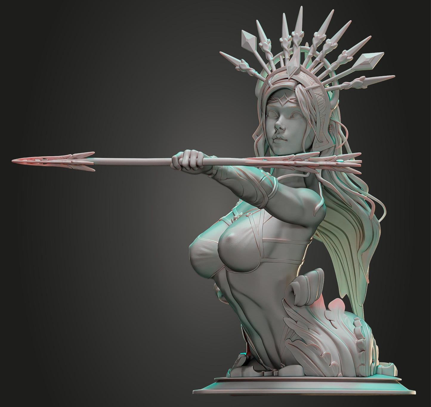 Selene Wavewalker Bust | by AMCM Studios