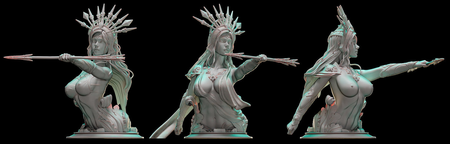 Selene Wavewalker Bust | by AMCM Studios