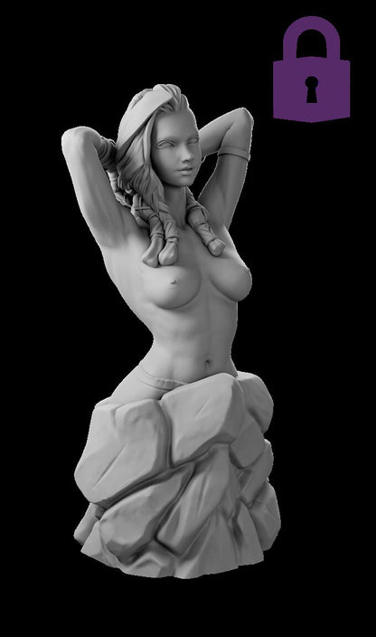 Serphina Bust | by Miniatures Cave