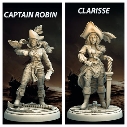 Pirate Girls vol.1 Miniature Bundle | by Ravi Sampath