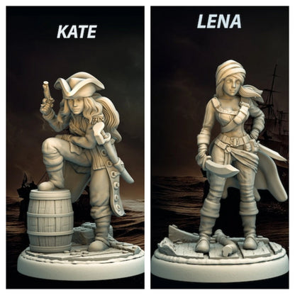 Pirate Girls vol.1 Miniature Bundle | by Ravi Sampath