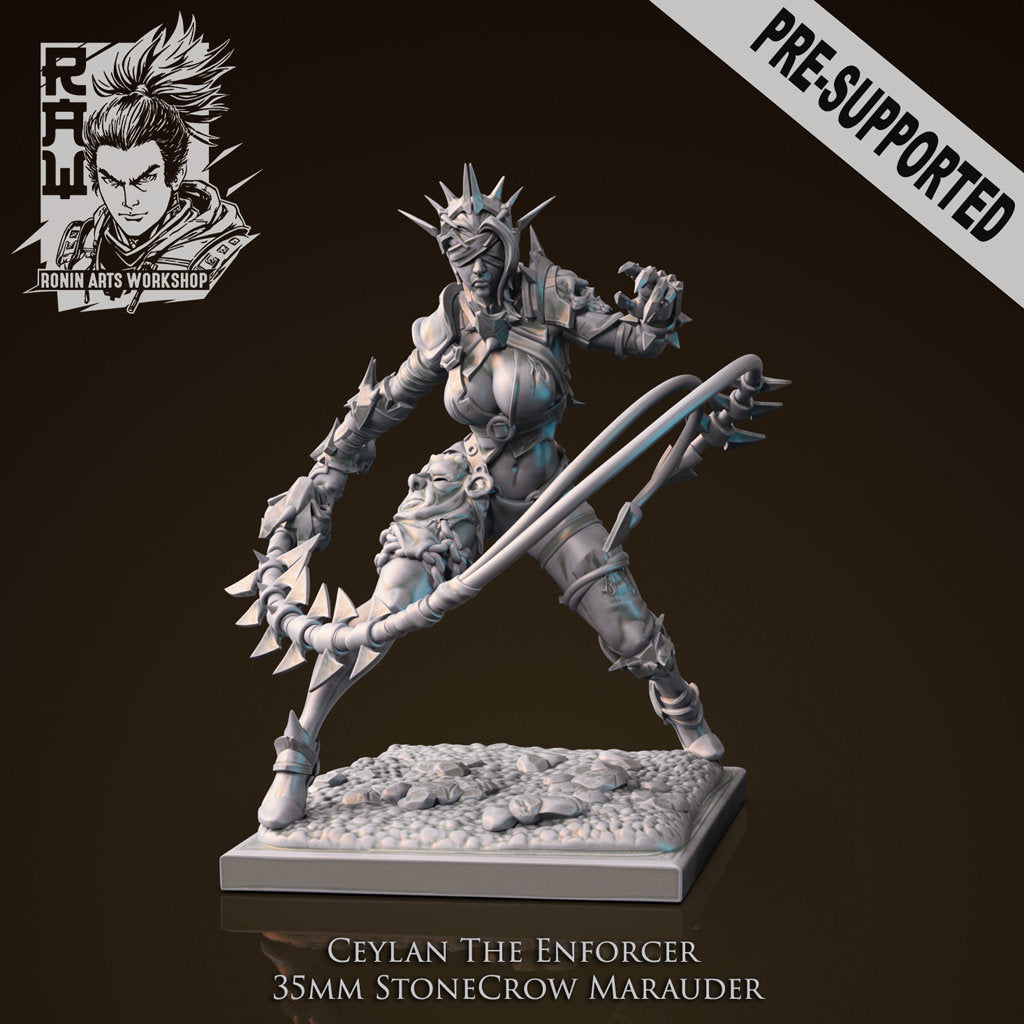 Ceylan & Tarkan | DnD Cultist Sadist Marauder miniatures | 35mm / 54mm / 75mm | by Ronin Arts Workshop