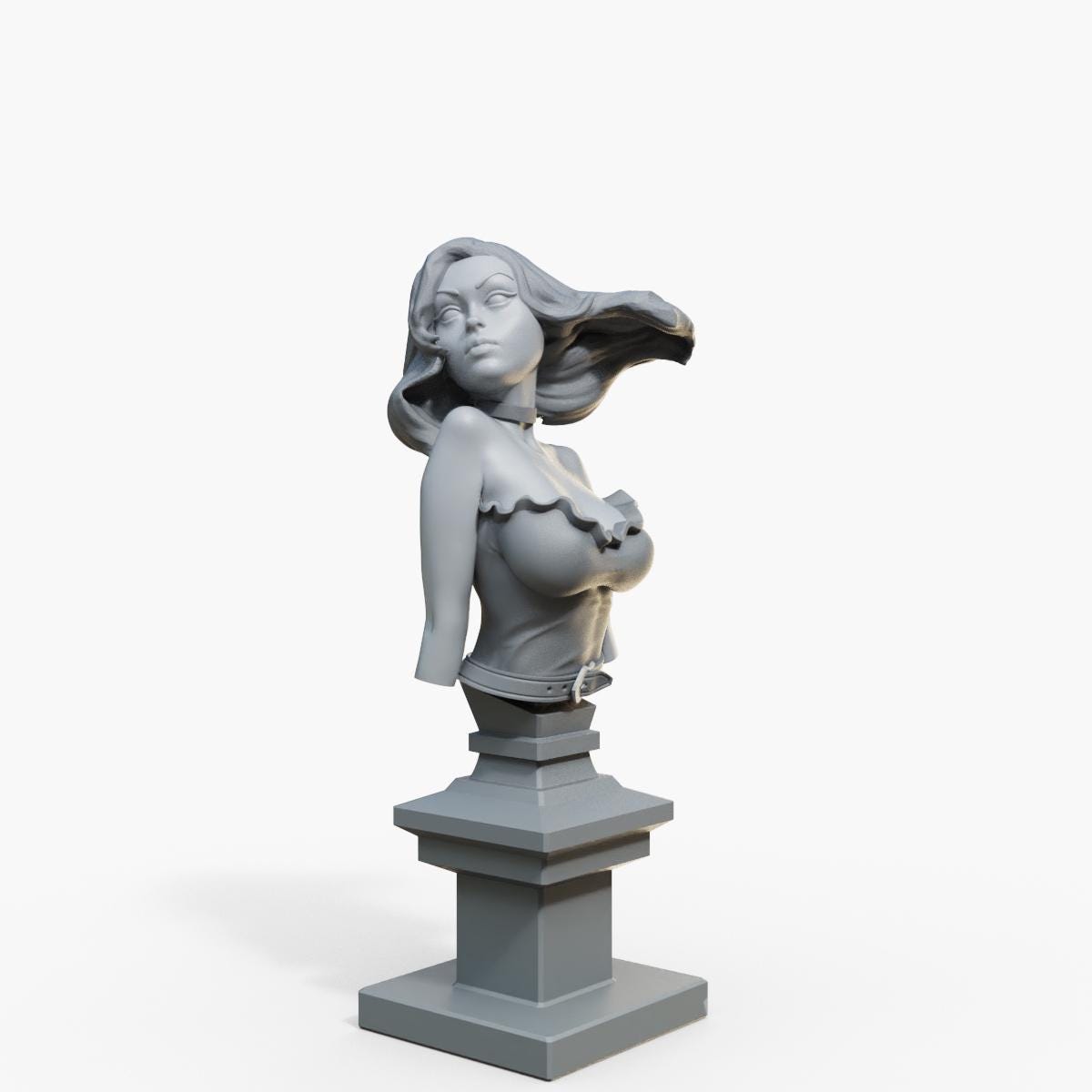 Serenya | Female Collectible Pinup Miniature | 32mm / 75mm | by Female Miniatures