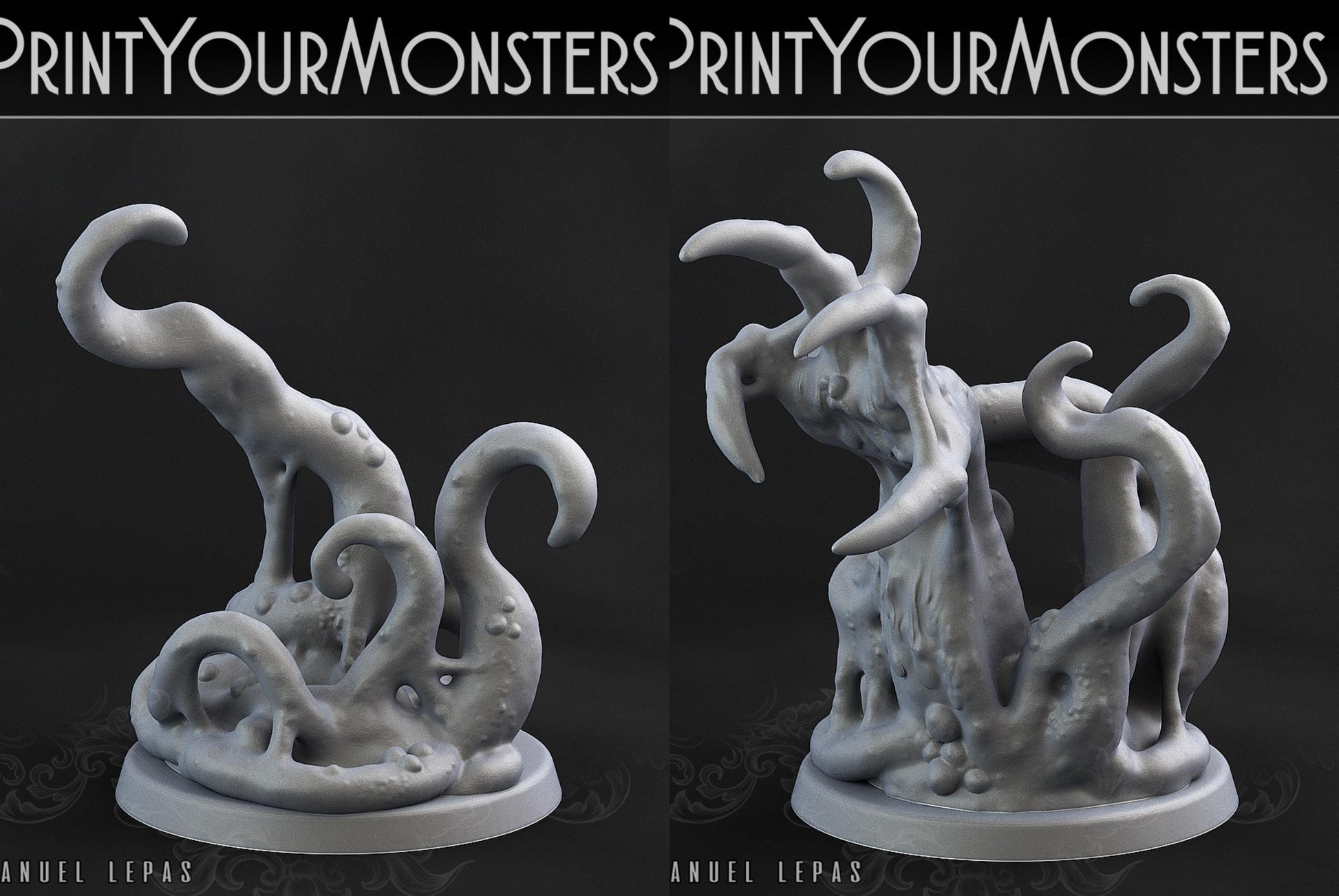 Skeleton Regiment Pack | DnD Undead Prehistoric T-Rex Monster Miniature | by PrintYourMonster
