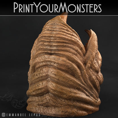 Dune Maw | DnD Insectoid Monster Miniature Snake demon | by PrintYourMonster
