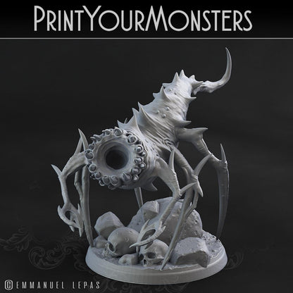 Void Tyrants | DnD Insectoid Monster Miniature Snake demon | by PrintYourMonster