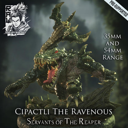 Servants of the Reaper 1 | Fantasy Day of the Dead Collectible Miniatures | 35mm / 75mm | by RoninArtsWorkshop