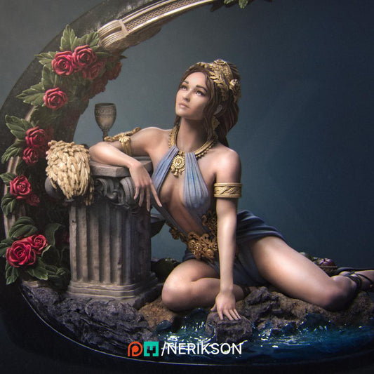 Summer Diorama | Collectible 3D Printed Four Seasons Statue | by Nerikson