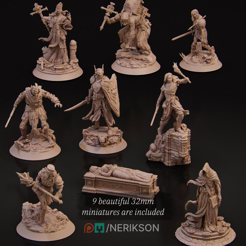 BookNook of the Shattered King | Large Scale Collectible Diorama Bookcase Filler | by Nerikson