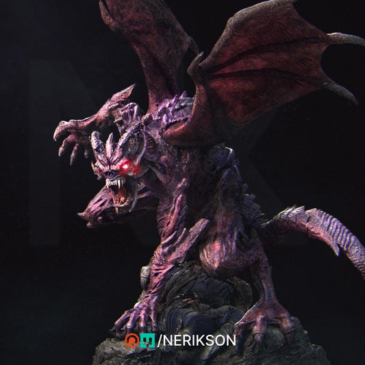Steve the Demon Imp | Fantasy Monster Collectible Miniature Statue | 75mm / 140mm | by Nerikson