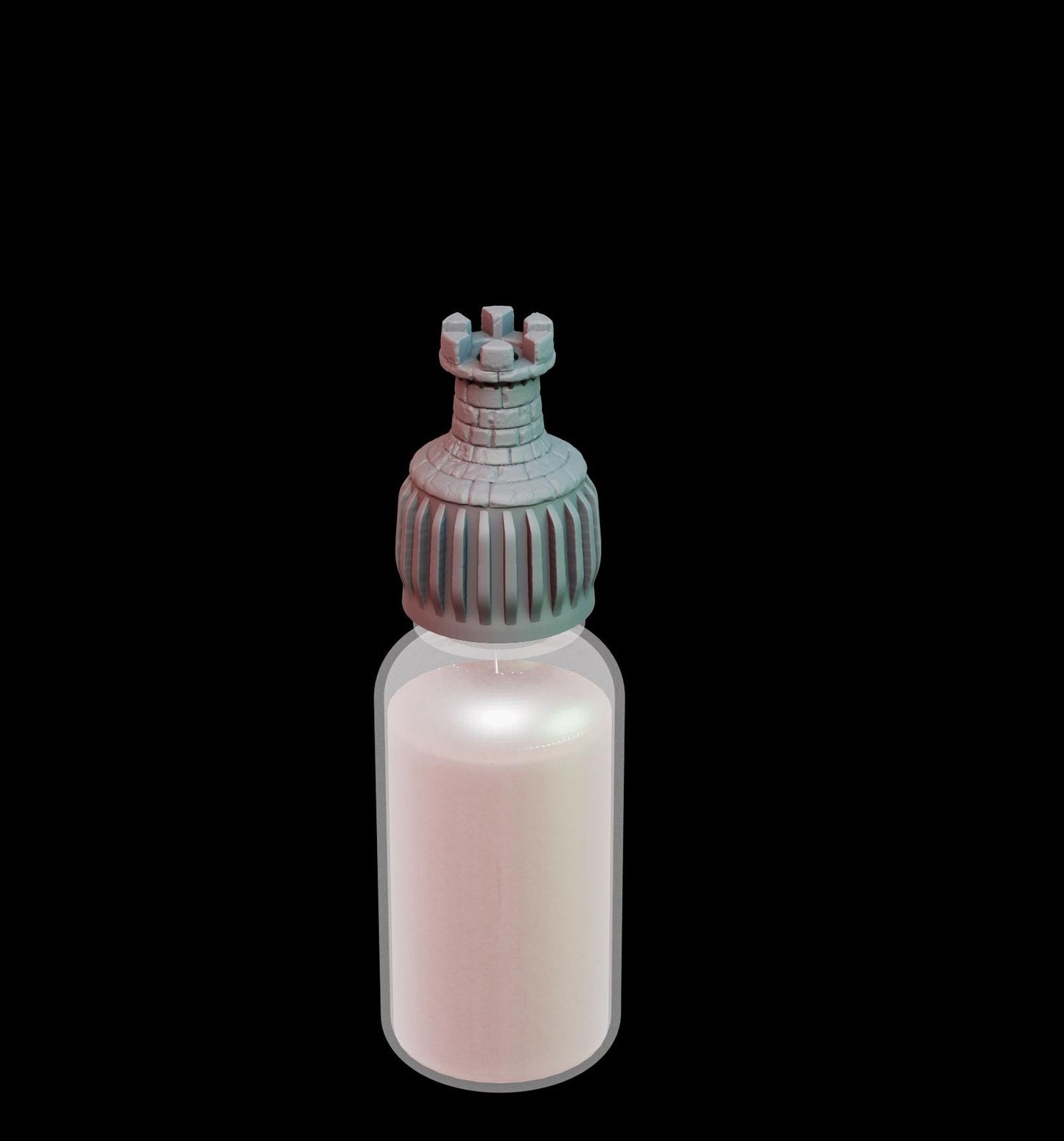 3D Colour Caps - Busts | Resin Paint Dropper bottle replaceable caps | by Crosslances